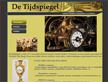 Tablet Screenshot of detijdspiegel.nl